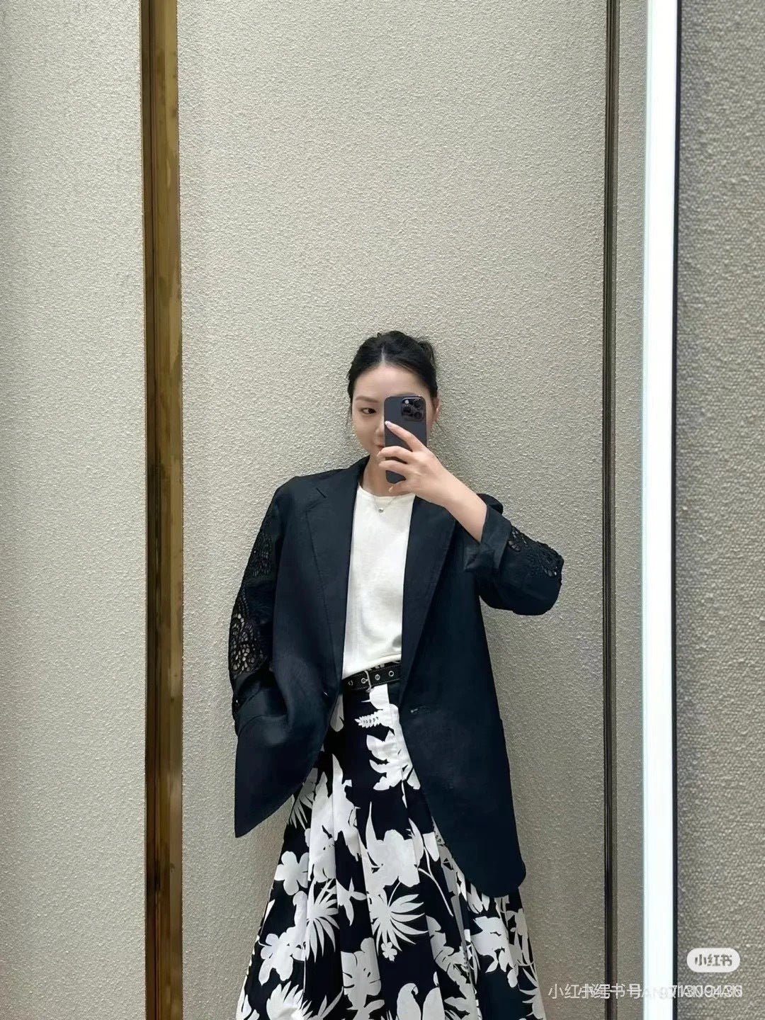 Max 25fw lace blazer
