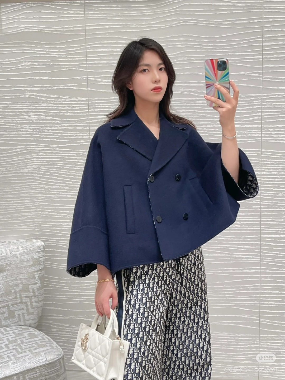 CD 25fw reversible coat