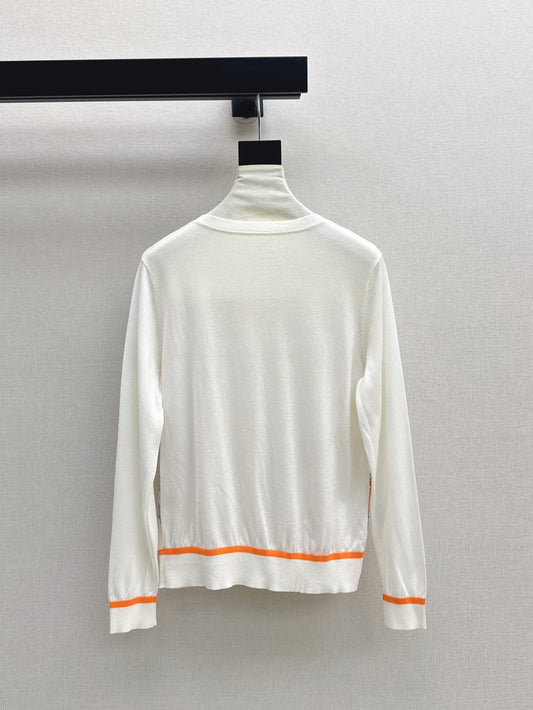 Herm 25ss printed cardigan