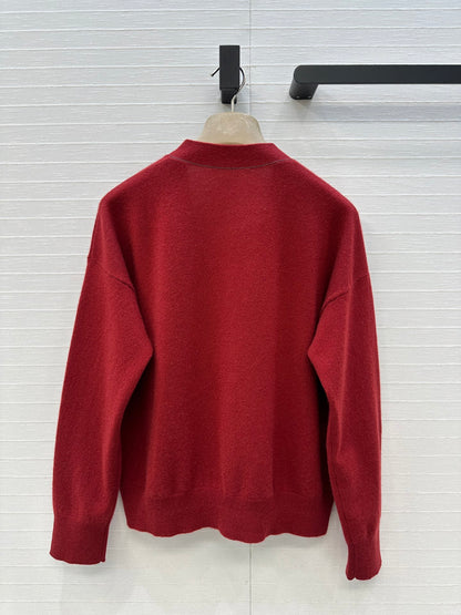 Brune 25fw cashmere cardigan