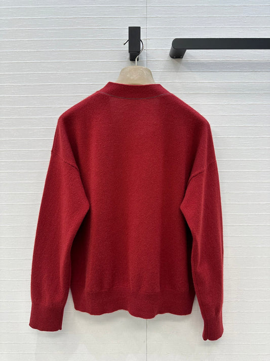 Brune 25fw cashmere cardigan