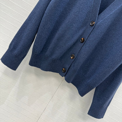 Brune 25fw cashmere cardigan