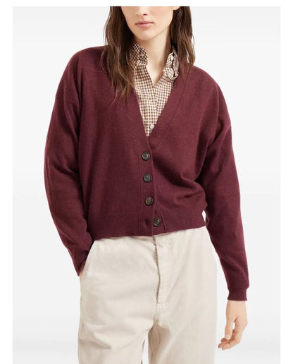 Brune 25fw cashmere cardigan