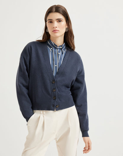 Brune 25fw cashmere cardigan