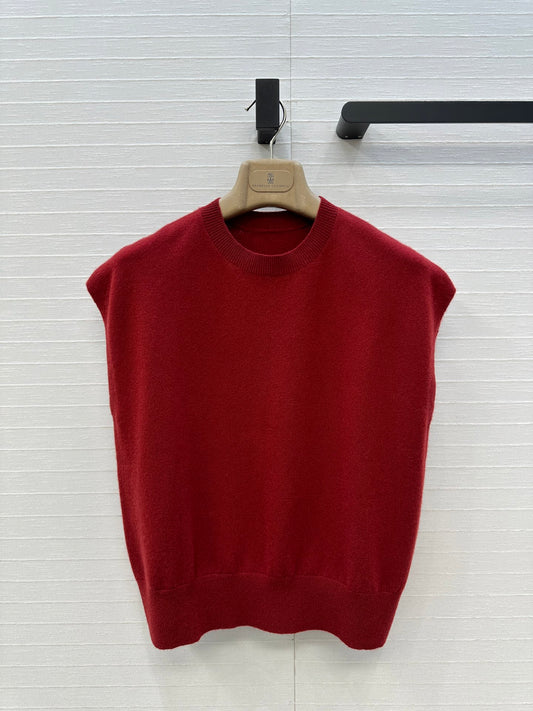 Brun 25fw cashmere vest