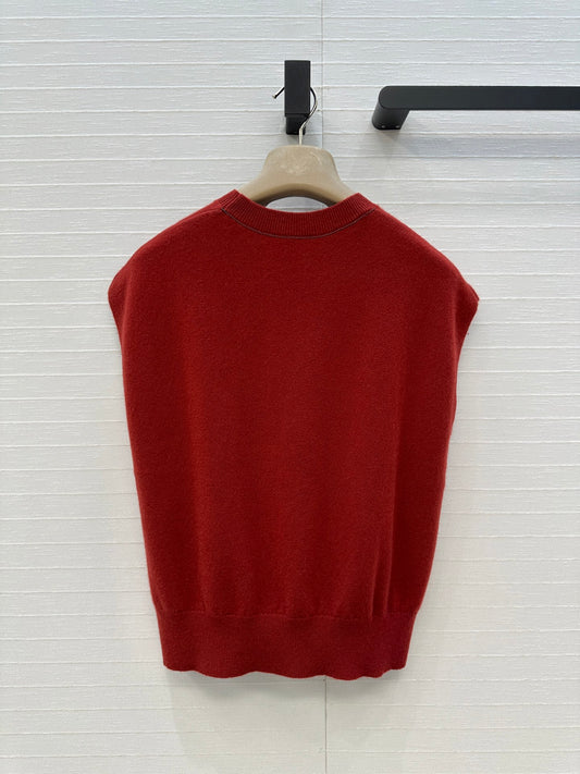 Brun 25fw cashmere vest