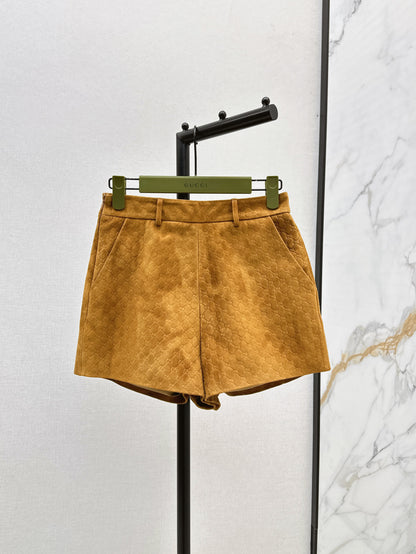 Guc 25fw suede skirt