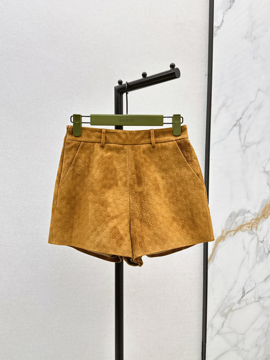 Guc 25fw suede skirt