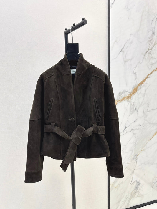 Row 25fw suede jacket