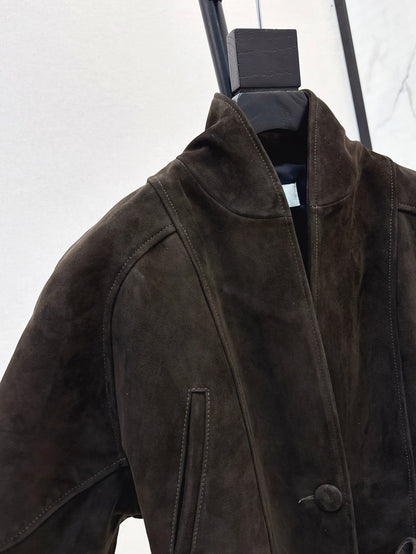 Row 25fw suede jacket