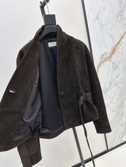 Row 25fw suede jacket