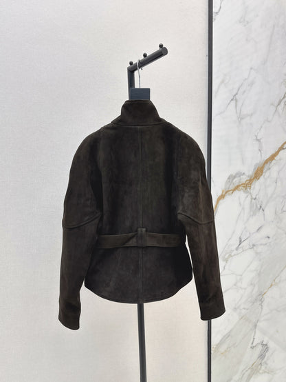 Row 25fw suede jacket