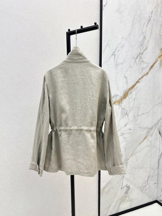 Loro 25fw linen jacket