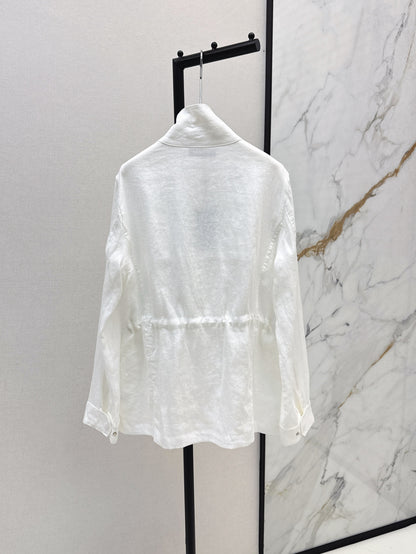 Loro 25fw linen jacket