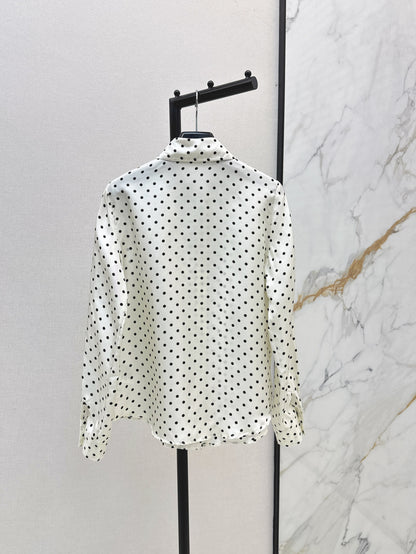Saint lau 25fw silk shirt
