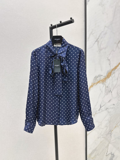 Saint lau 25fw silk shirt