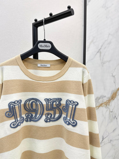 Max 25fw flocking sweater