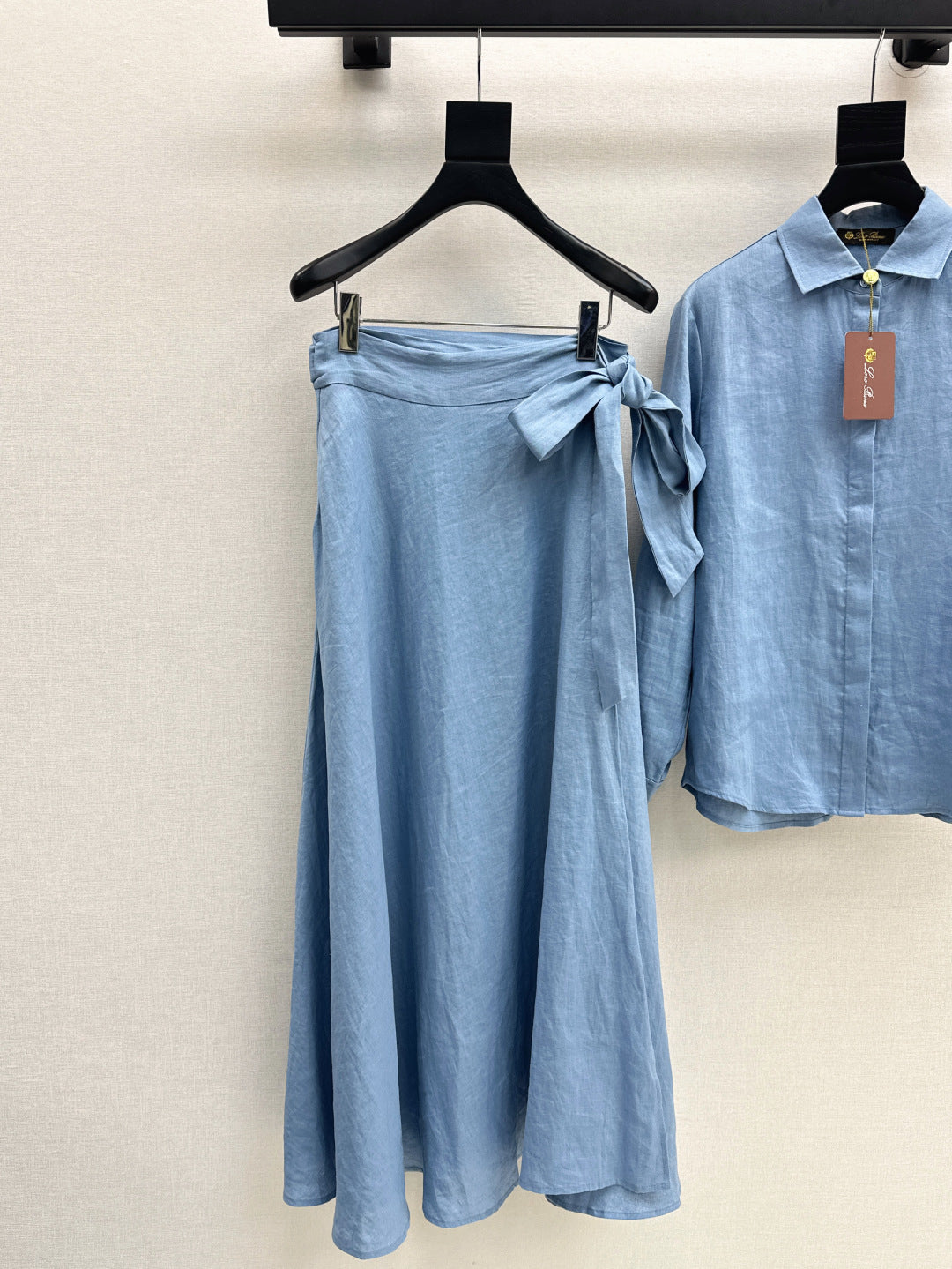 Loro 25fw linen suit