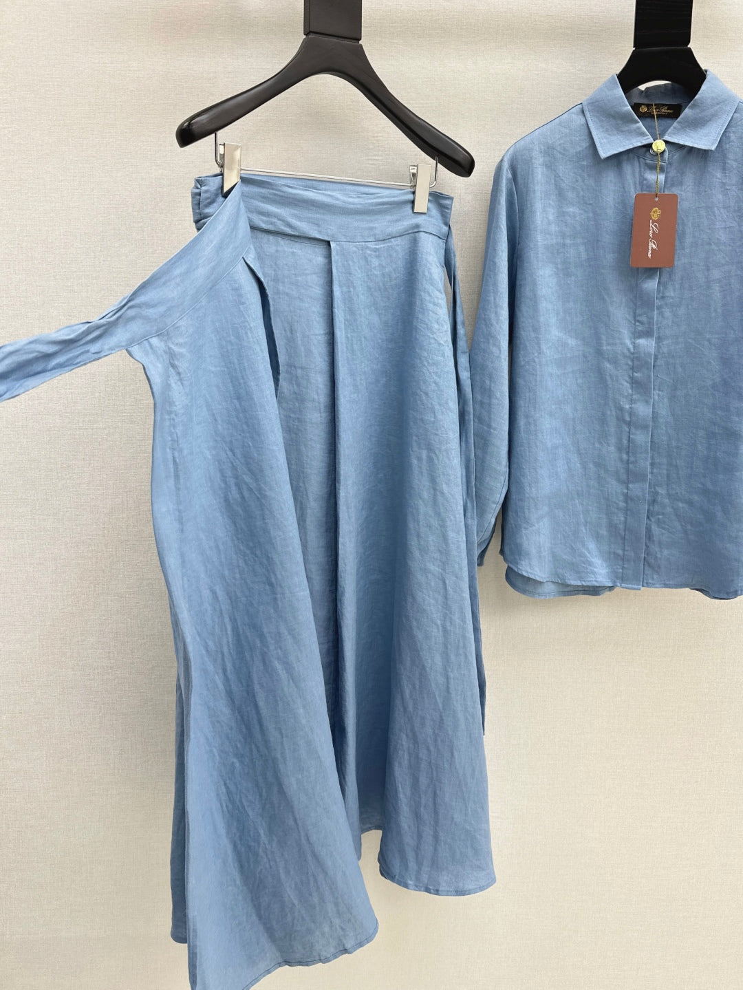 Loro 25fw linen suit