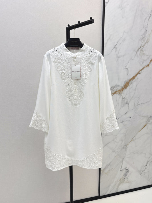 Valen 25ss embroidered dress