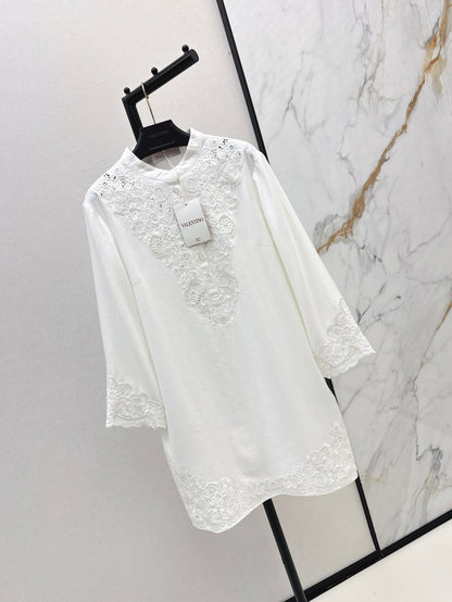 Valen 25ss embroidered dress