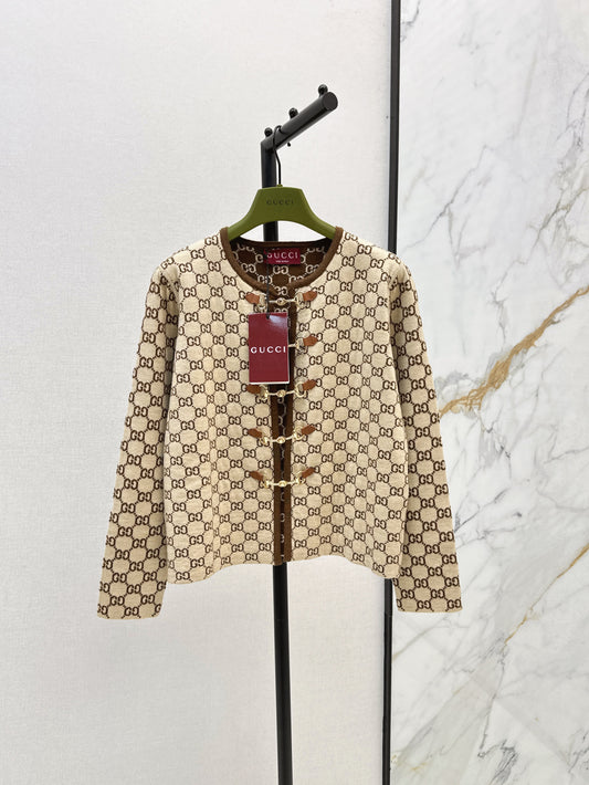Guc 25fw jacquard jacket