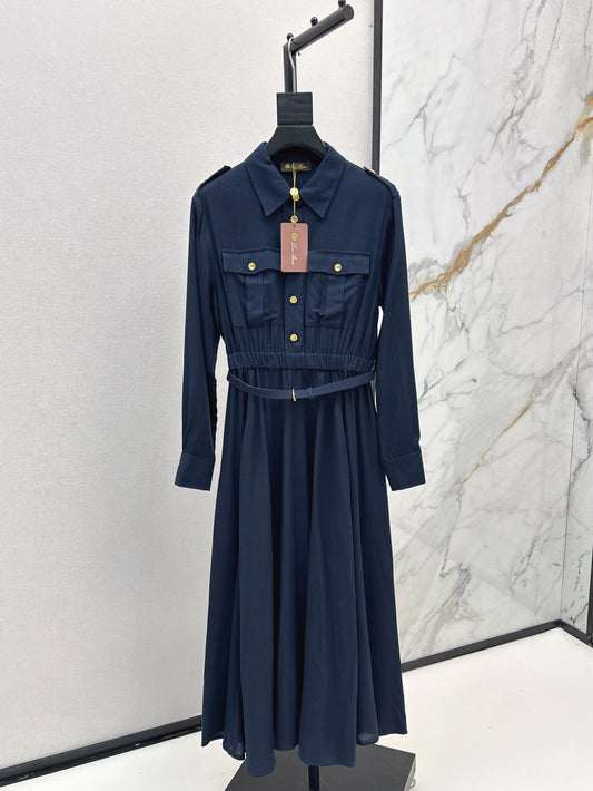 Loro 25fw shirt dress