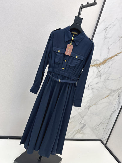 Loro 25fw shirt dress