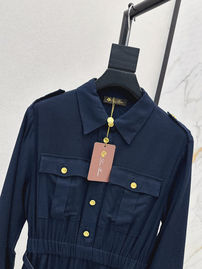 Loro 25fw shirt dress