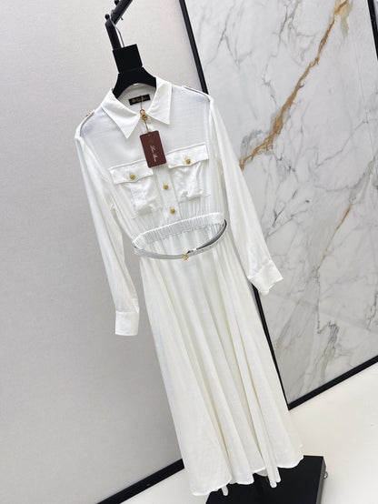 Loro 25fw shirt dress