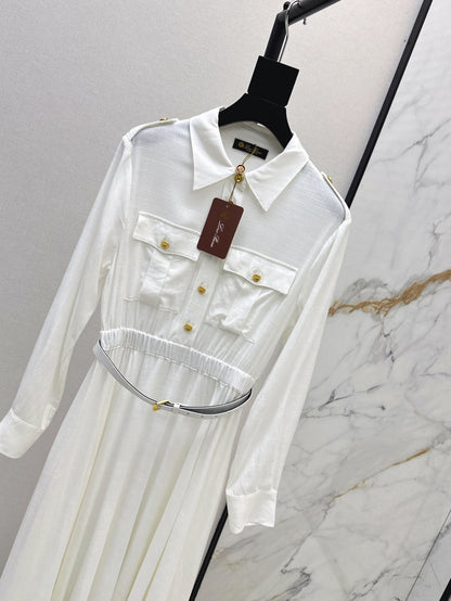 Loro 25fw shirt dress