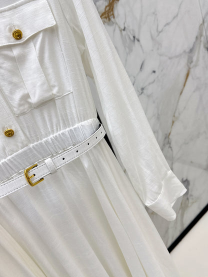 Loro 25fw shirt dress