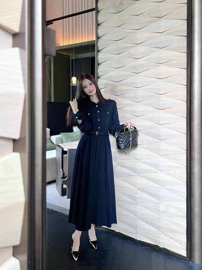 Loro 25fw shirt dress
