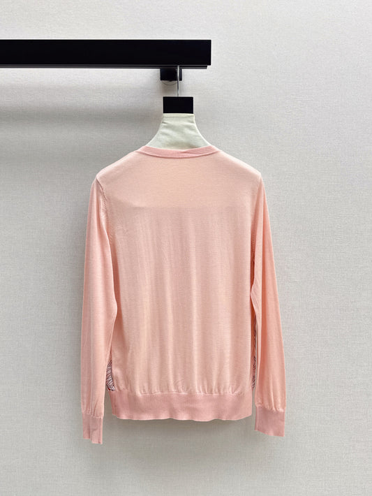 Herm 25fw printed cardigan