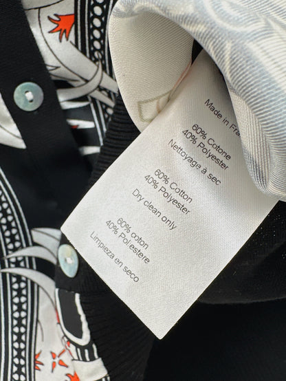 Herm 25fw printed cardigan