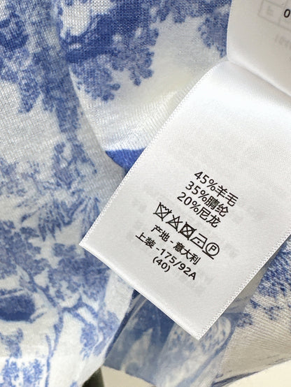 CD 25fw printed knit shirt