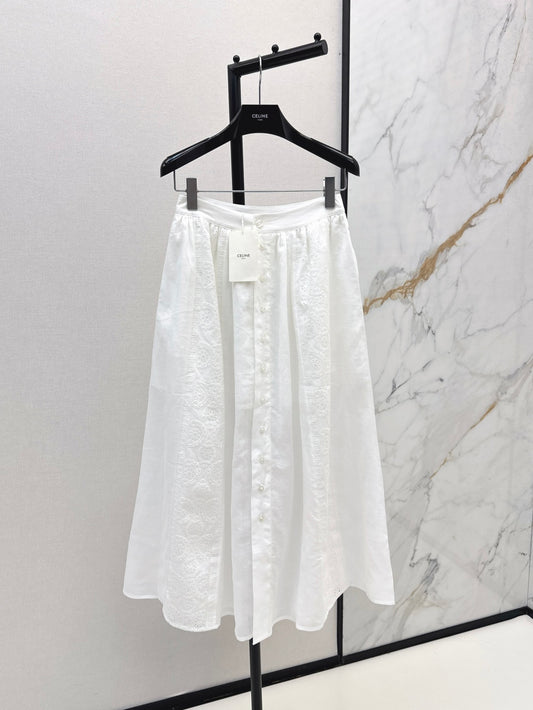 Celi 25fw embroidered skirt