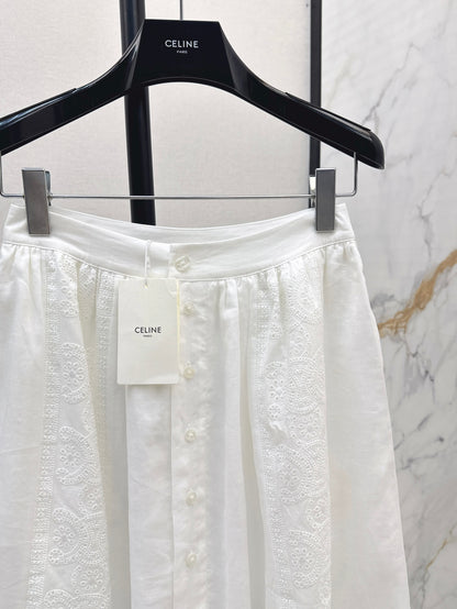 Celi 25fw embroidered skirt
