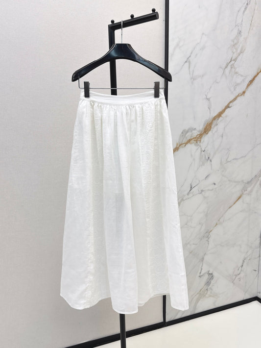 Celi 25fw embroidered skirt