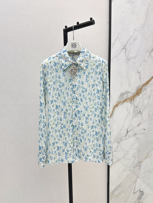Loe 25fw printed shirt