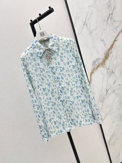 Loe 25fw printed shirt