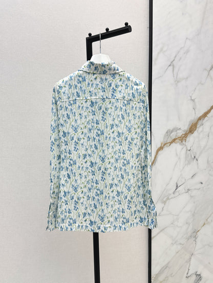 Loe 25fw printed shirt