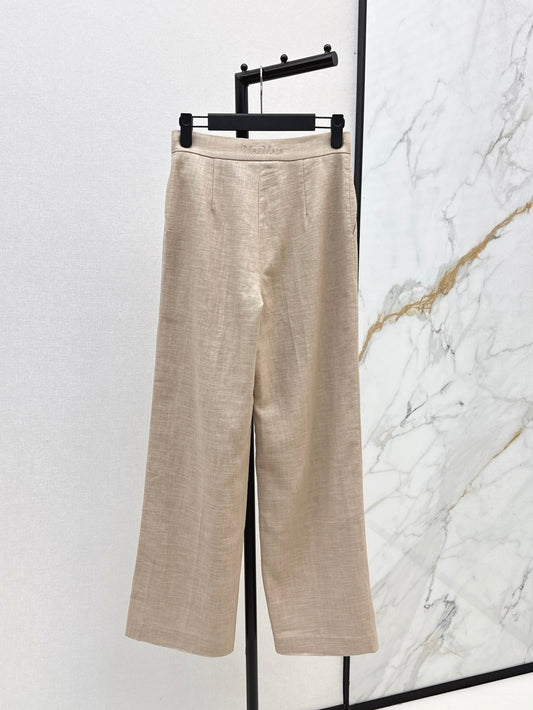 Max 25fw linen pants
