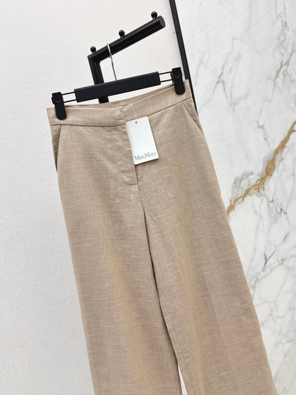 Max 25fw linen pants