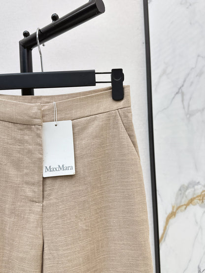 Max 25fw linen pants