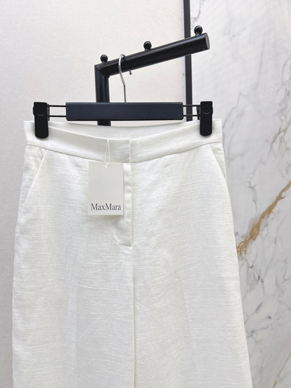 Max 25fw linen pants