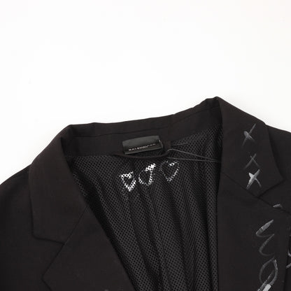 balen printed blazer