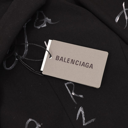 balen printed blazer