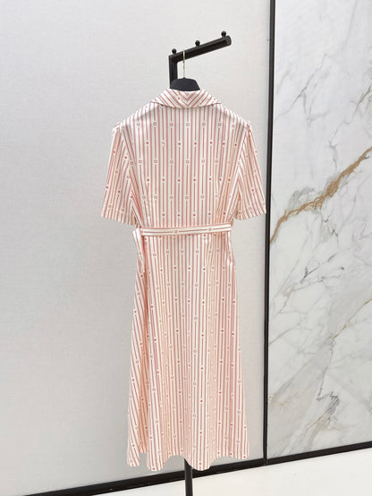 Louis 25fw printed dress