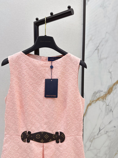 Louis 25fw jacquard dress